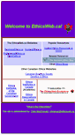 Mobile Screenshot of ethicsweb.ca